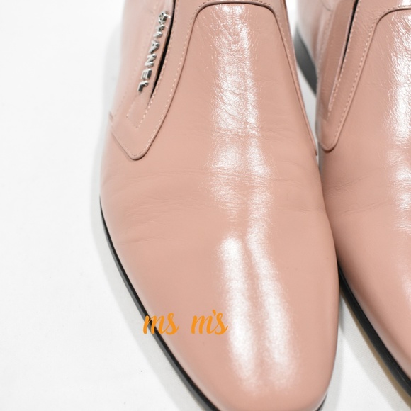 NIB CHANEL PINK CALFSKIN MOCASSINS LOAFERS Flat - Picture 6 of 8